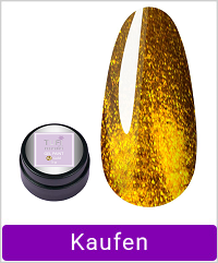 Gelfarbe TUFI profi PREMIUM Gelfarbe №02 Gold mit Glitzer 5 g